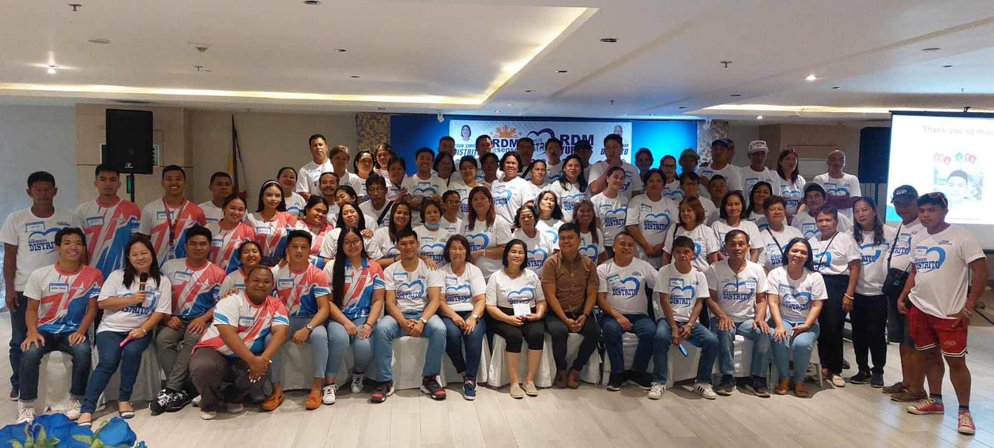 Group picture with RDM Chairperson, Councilor SIMPLE DISTRITO, Former Councilor Atty. CAESAR DISTRITO & Doc Calvin